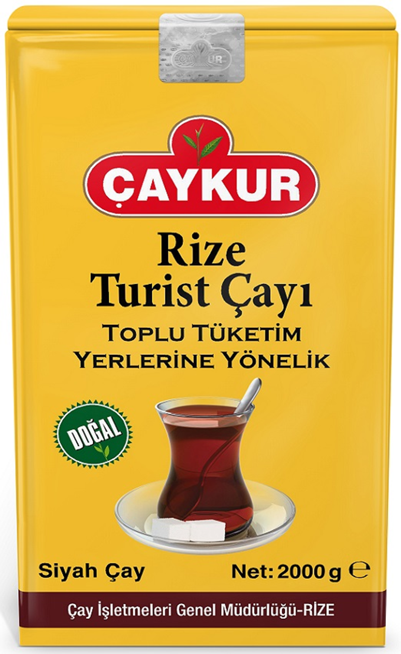 ÇAYKUR EDT RİZE TURİST ÇAYI 2000g 173700