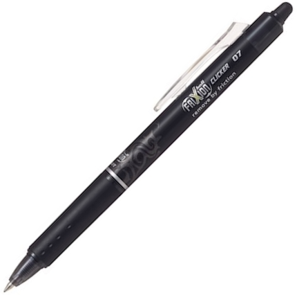 PILOT ROLLER KALEM FRIXION CLICKER 0.7 SİYAH BLRT-FR7-B