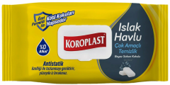 KOROPLAST ISLAK HAVLU BEYAZ SABUN KOKULU 100 LÜ 600009403