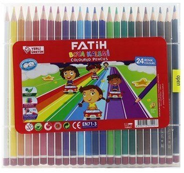 FATİH KURU BOYA 24 RENK ÇANTALI 33290