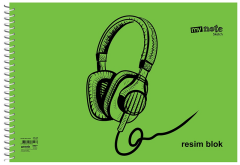 MYNOTE RESİM DEFTERİ FLEX PP KAPAK SPİRALLİ 25x35 30 YP MFXDE-RB30-2535