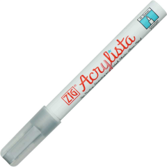 ZIG ACRYLISTA MARKÖR FINE 0,5MM PAC-10MT 102 GÜMÜŞ